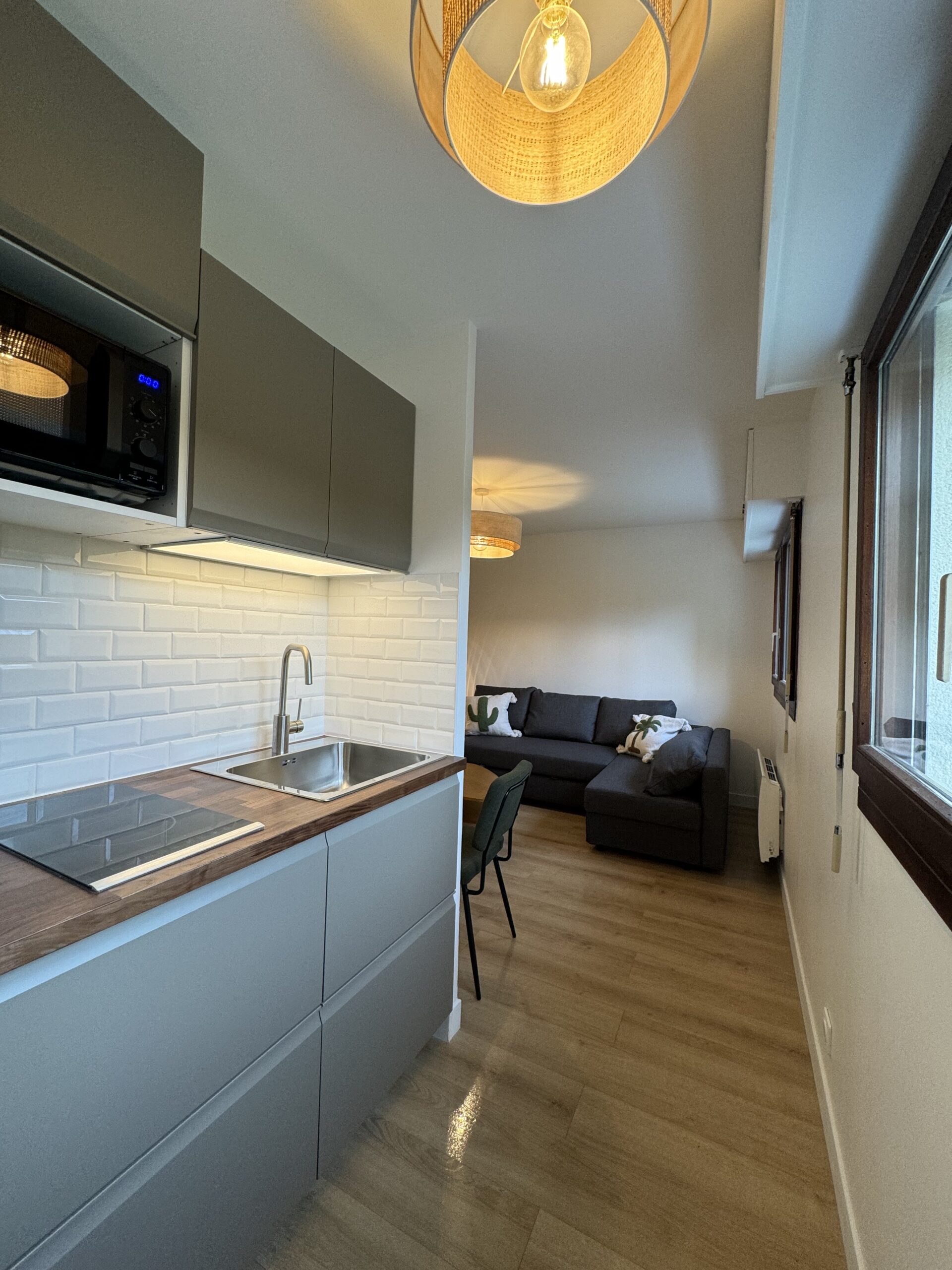 Un studio repensé et rénové à Annecy