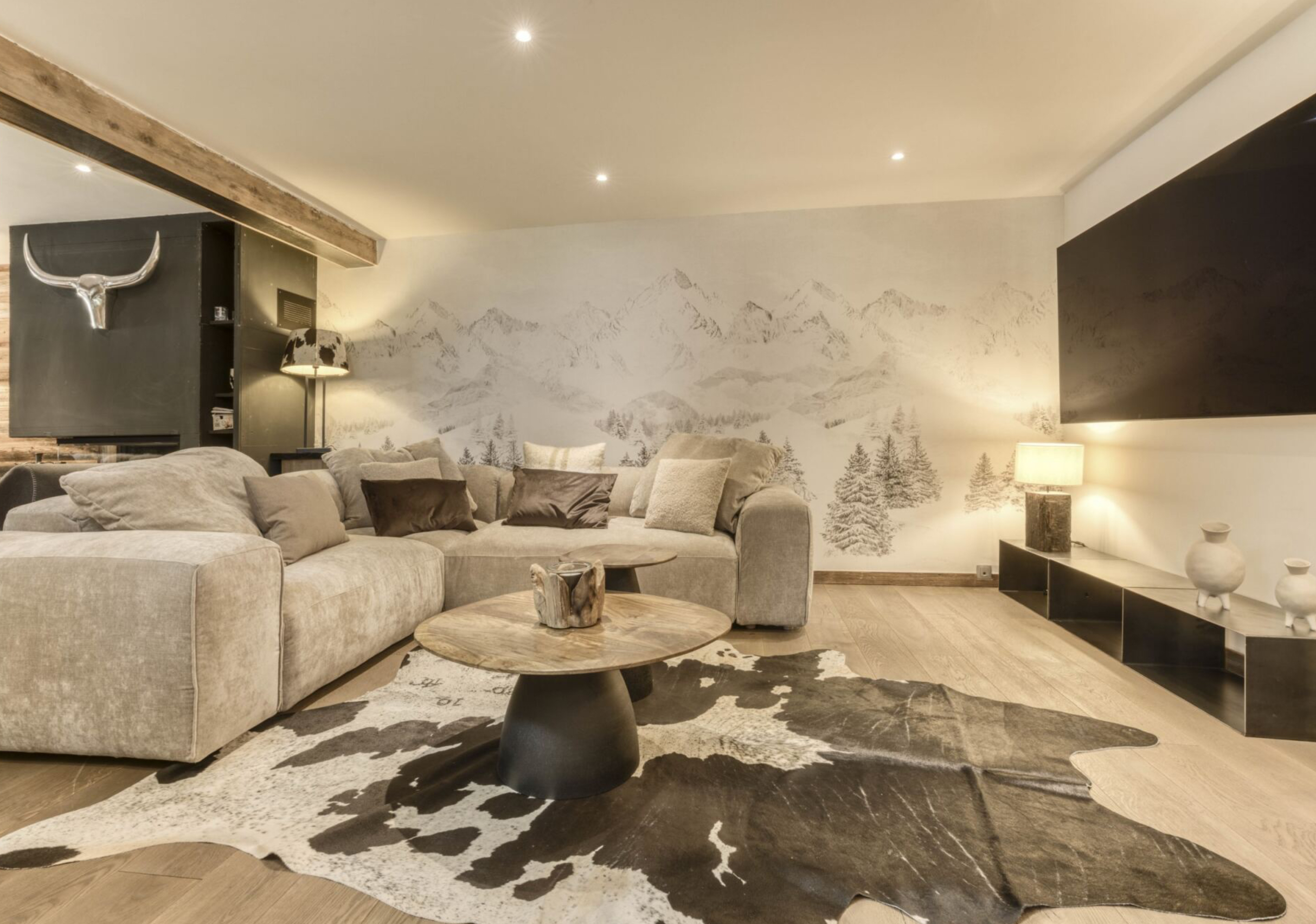 Un appartement cocooning face au glacier des bossons